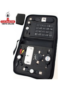 Estuche PC con 8 accesorios.