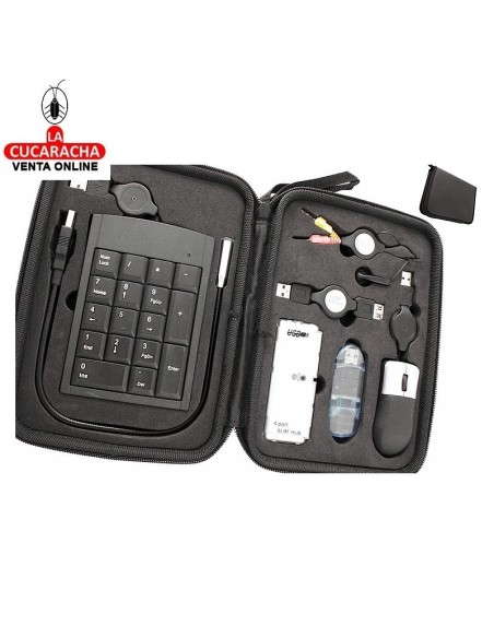 Estuche PC con 7 accesorios.