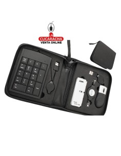 Estuche PC con 4 accesorios.