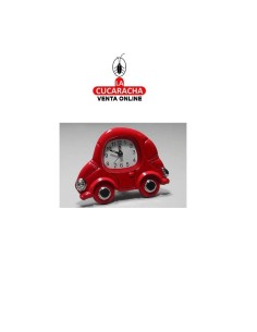 Reloj miniatura coche.