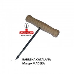 BARRENA CATALANA MANGO MADERA