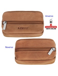 Monedero piel «Zippo» Vintage.