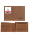 Cartera monedero piel «Zippo» Vintage.