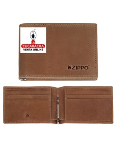 Cartera piel «Zippo»...