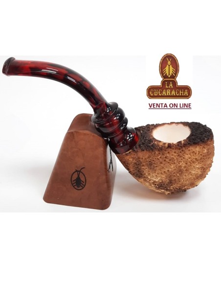 ALTINAY-PIPA FUMAR BOLSILLO ESPUMA MAR VESTPOCKET RUGOSA TOSTADA.