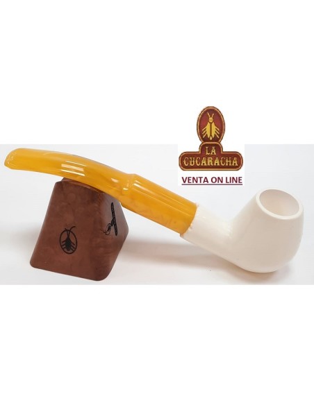 ALTINAY-PIPA FUMAR ESPUMA MAR BENT BILLIARD LISA 127.