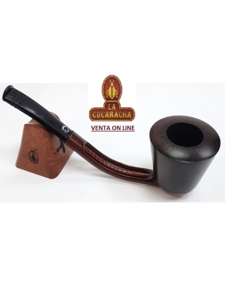 FALCON-PIPA FUMAR PISADIENTES DENTAL EXTRA CURVO CAZOLETA GIGANTE.