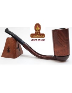 FALCON-PIPA FUMAR PISADIENTES DENTAL EXTRA CURVO CAZOLETA GIGANTE.