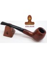 FALCON-Pipa Serie COOLWAY CHURCHWARDEN BENT BILLIARD 84-6MM DOBLE PISADIENTES.