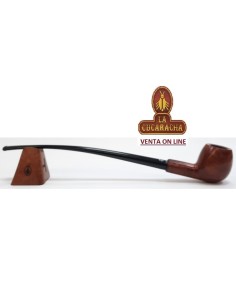 FALCON-Pipa Serie COOLWAY CHURCHWARDEN BENT BILLIARD 84-6MM DOBLE PISADIENTES.