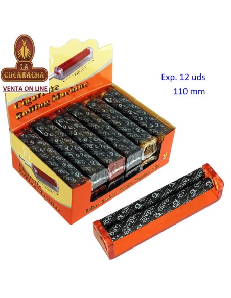 Caja 12 Máquina liar TARGARD cigarrillos 110mm. acrílica.