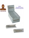 CAJA 50 LIBRITOS PAPEL LIAR RIZLA PLATA 78MM. 50 HOJAS.