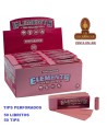 Elements-Caja 50 libritos FILTROS CARTON 50 Hojas PINK TIPS.
