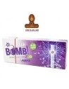 freshbomb-Caja 100 Tubos cigarrillo vacios CAPSULA purple.