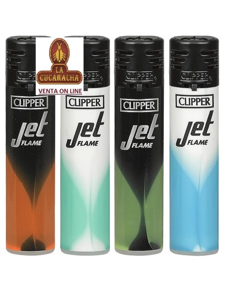 CLIPPER JET FLAME-EXPOSITOR 48 encendedores «NEBULA MIX 2».