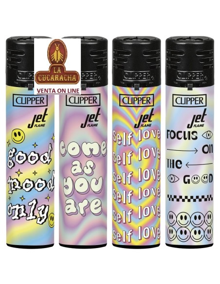 CLIPPER JET FLAME-EXPOSITOR 48 encendedores «PSYCHO MOOD».