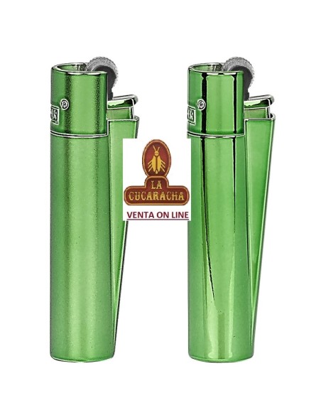 CLIPPER ESTUCHE METAL-EXPOSITOR 12 encendedores «MINT DELIGHT».