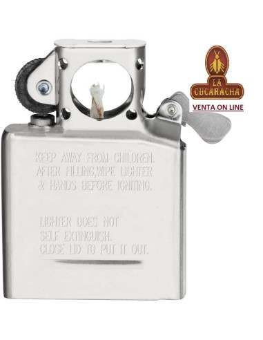 ZIPPO-INSERTO CHROME GASOLINA PARA...