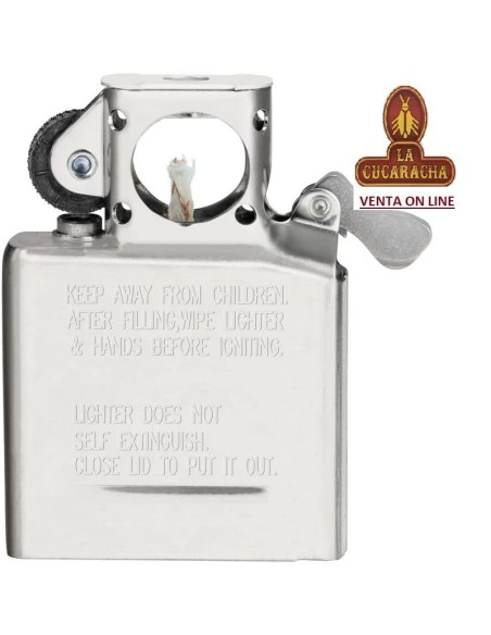 ZIPPO-INSERTO CHROME GASOLINA PARA PIPA 60006445.