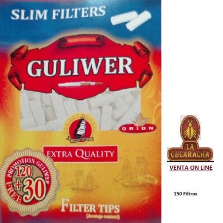 Filtros Guliwer 6mm. Bolsa de 150