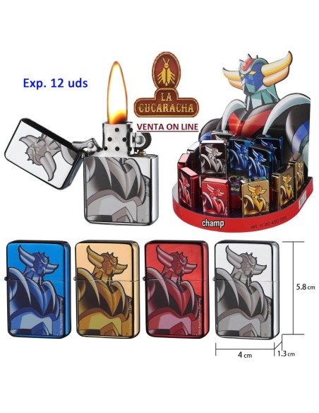 CHAMP-Encendedor GASOLINA goldorak.