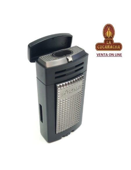 XIKAR-Encendedor puros ION BLACK 2 LLAMAS.
