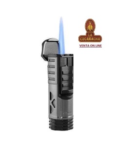 XIKAR-Encendedor puros TACTICAL 1 GUNMETAL 1 LLAMA.