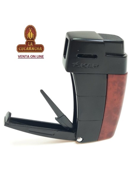XIKAR-Encendedor pipa RESOURCE AMBOINA con atacador y raspador.