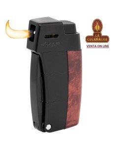XIKAR-Encendedor pipa RESOURCE AMBOINA con atacador y raspador.