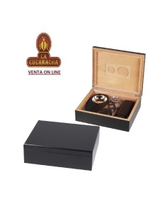 Humidor para 25 cigarros.
