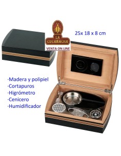 Humidor puros polipiel...