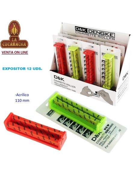 Targard-Caja 12 Máquina liar cigarrillos 110mm. acrílica.