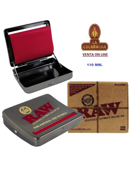 RAW-Máquina Automática liar pitillos 110mm. metálica.