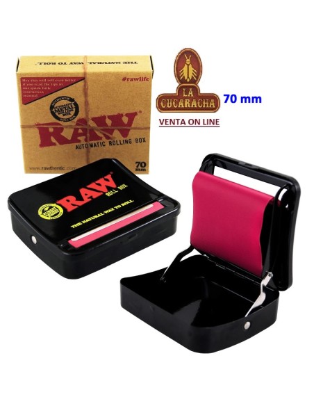 RAW-Máquina Automática liar pitillos 70mm. metálica.