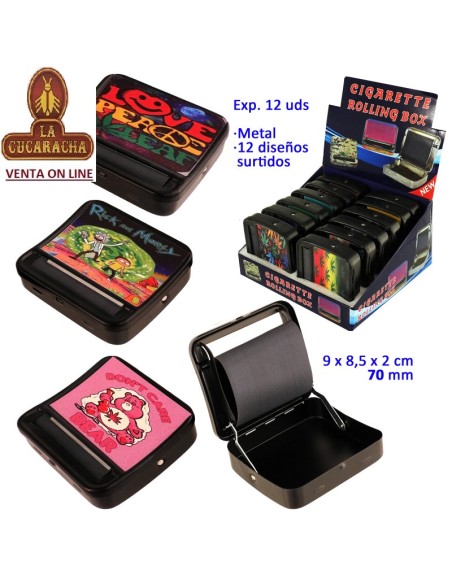 Targard-Caja 12 Máquina liar automática 70mm. metálica surtidos.