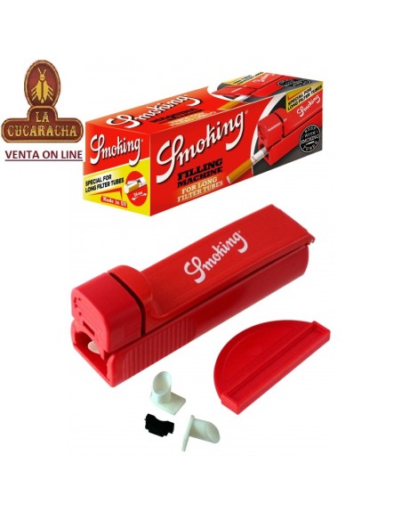 SMOKING-Caja 12 Máquina Entubar TUBOS LARGOS.