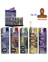 PROF-2 CAJAS DE 50 Encendedor piezo Bank notes.