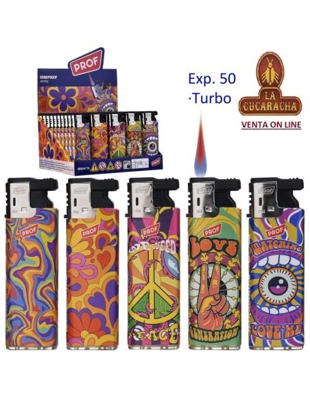 PROF-Encendedor JET FLAME turbo hipie slidecap.