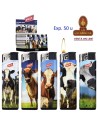 PROF-2 CAJAS 50 ENCENDEDORES PIEZO cows.