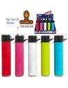 PROF-2 CAJAS 25 ENCENDEDORES PIEDRA 5 colores.