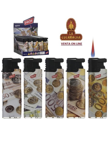 PROF-2 CAJAS 50 ENCENDEDORES PIEZO Money.