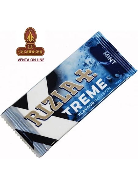 RIZLA-2 CAJAS 25 TARJETAS MENTHOL Y MINT PARA CIGARRILLOS.